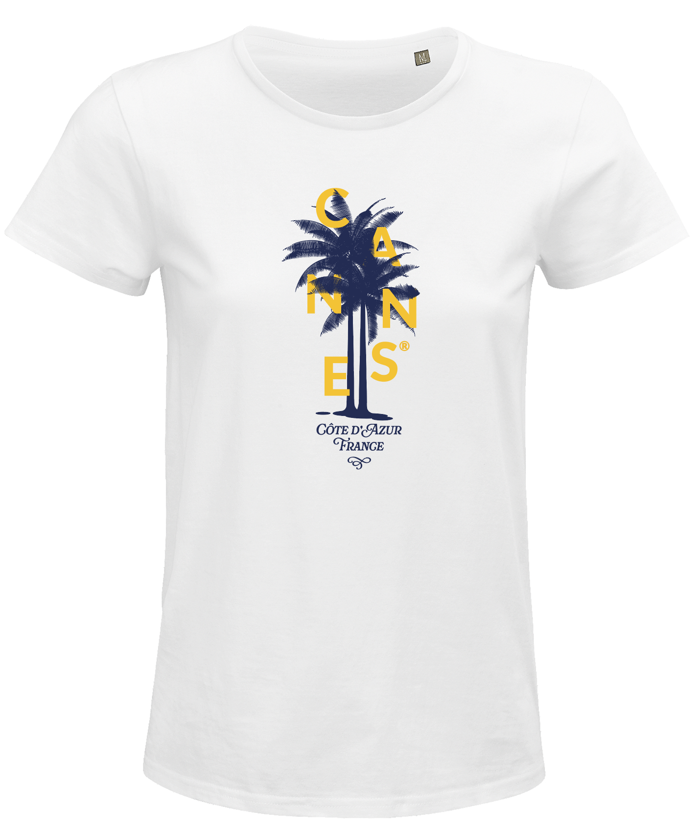 T-SHIRT MANCHE COURTE FEMME " PALMIER "